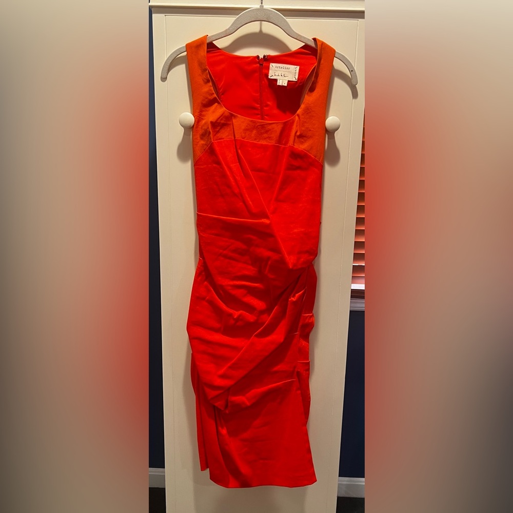 Nicole Miller Artelier Ruched Dress